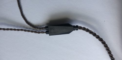 example of KZ older stock earbud cable