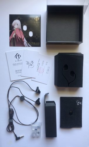 Moondrop Chu iem earbuds out of the box contents