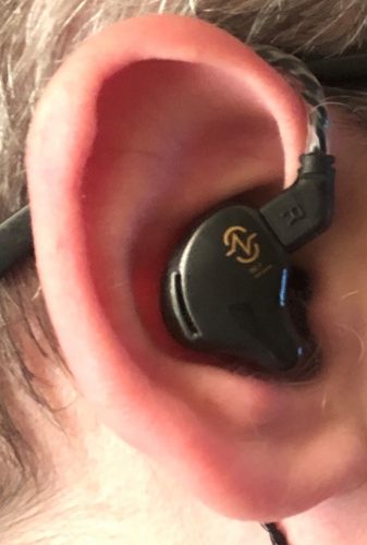 example of a contoured earbud fit