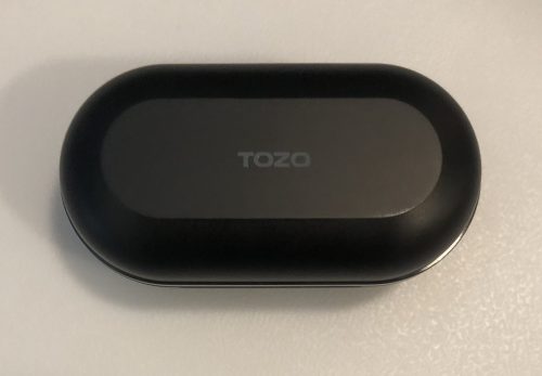TOZO NC9 charging and carrying case top