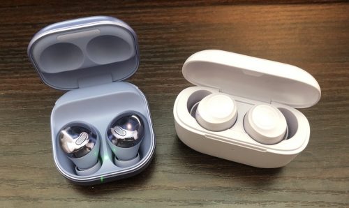 JLAB Go Air Pop compared with Samsung Galaxy Buds Pro