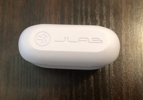 JLAB Go Air Pop charge and carry case top
