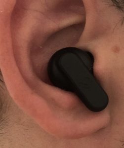Skullcandy Dime earbud in ear fit