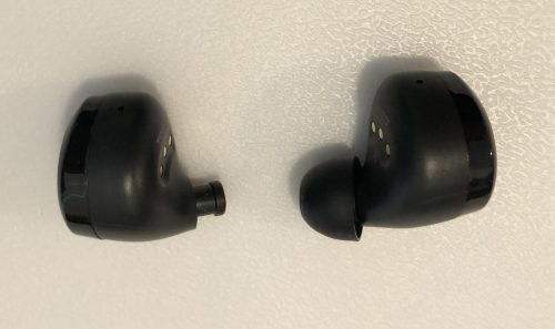 TOZO T12 2022 earbuds nozzle and with tip