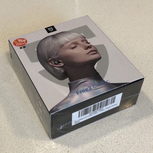 Soundpeats Free2 Classic earbuds in box on arrival