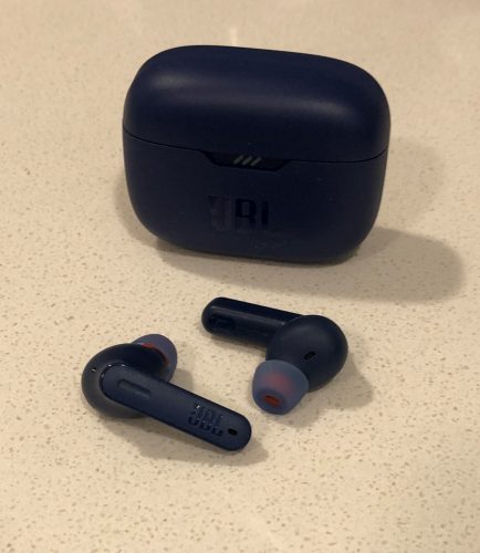 JBL Tune 230NC case earbuds