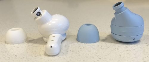 QCY T13 tip and nozzle vs QCY 17 tip and nozzle