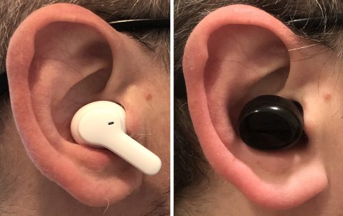 QCY T13 vs TOZO T6 earbud in ear fit