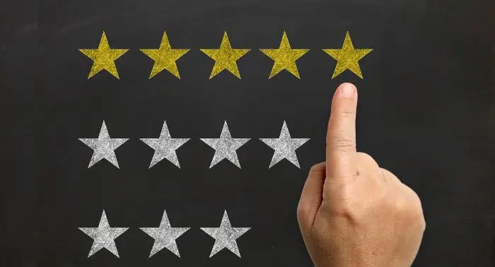 5 star customer review