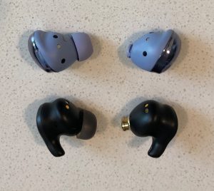 Galaxy Buds Pro vs Golden X1 tip and nozzle