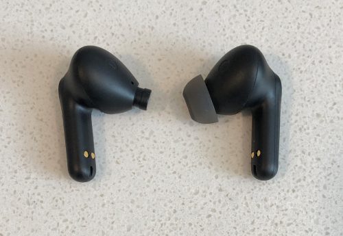 SoundPEATS life earbud nozzle and tip