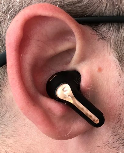 SoundPEATS Capsule3 Pro in ear fit