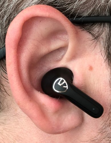 SoundPEATS Life earbud in ear fit
