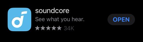 the Soundcore EQ app currently has good ratings
