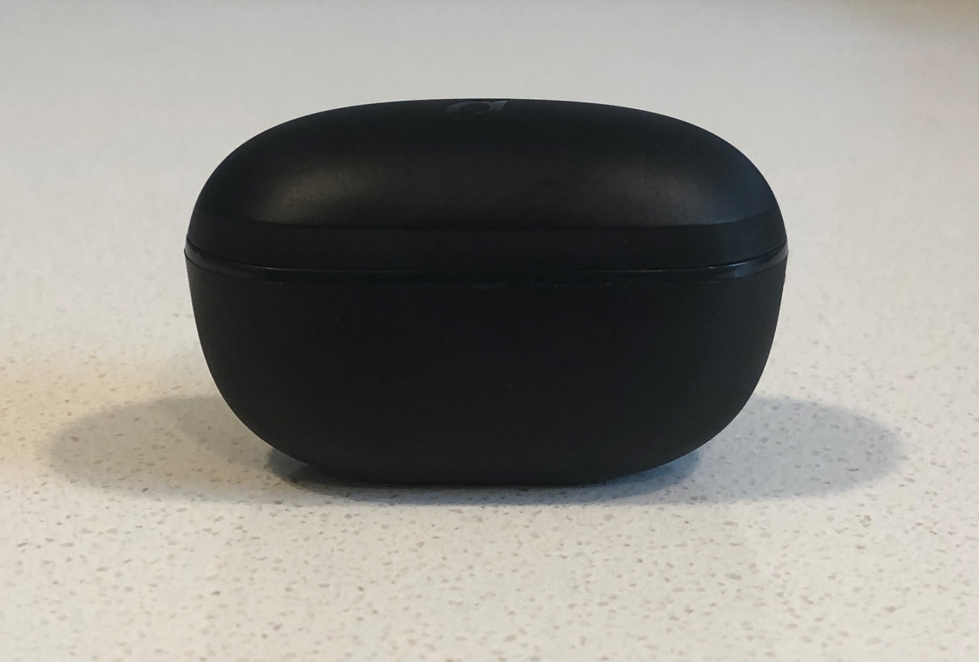 Soundcore Life A3i earbud charging and carrying case side