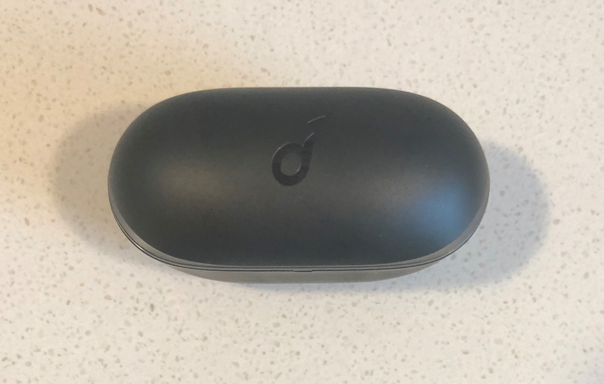 Soundcore Life A3i earbud charging and carrying case top