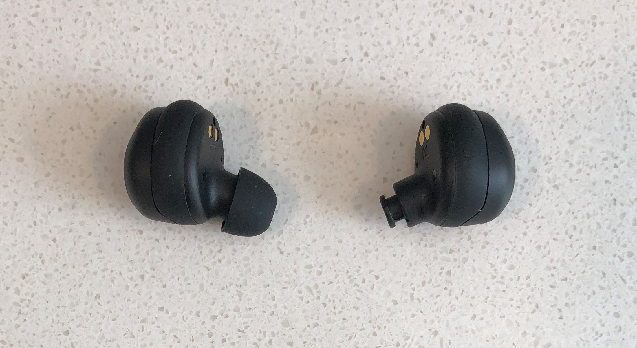 JLab JBuds Air Pro earbud tip and nozzle