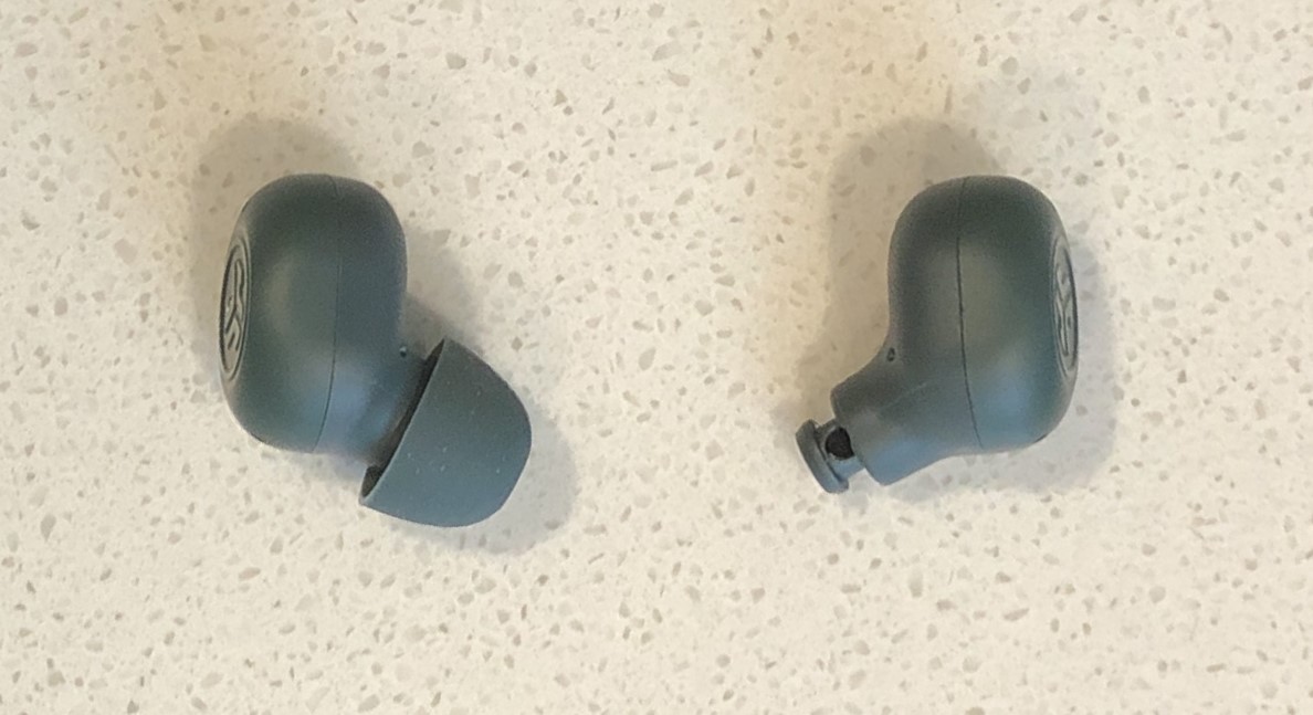 JLab JBuds Mini earbud tip and nozzle
